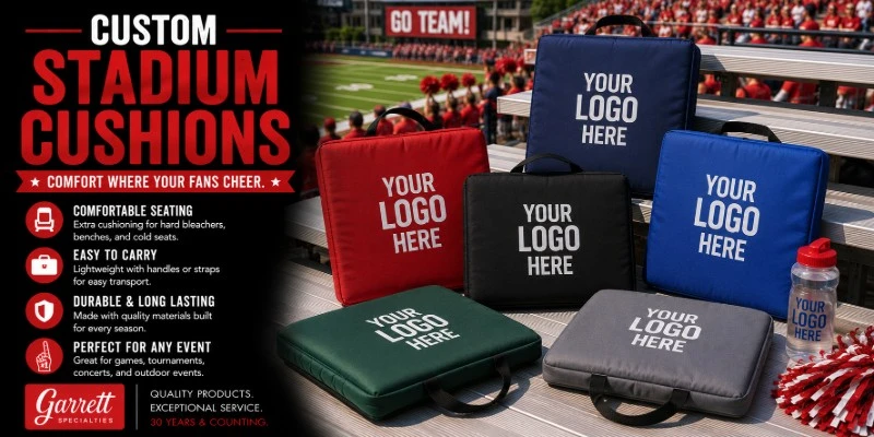 Custom Stadium Cushions Custom Stadium Cushions
